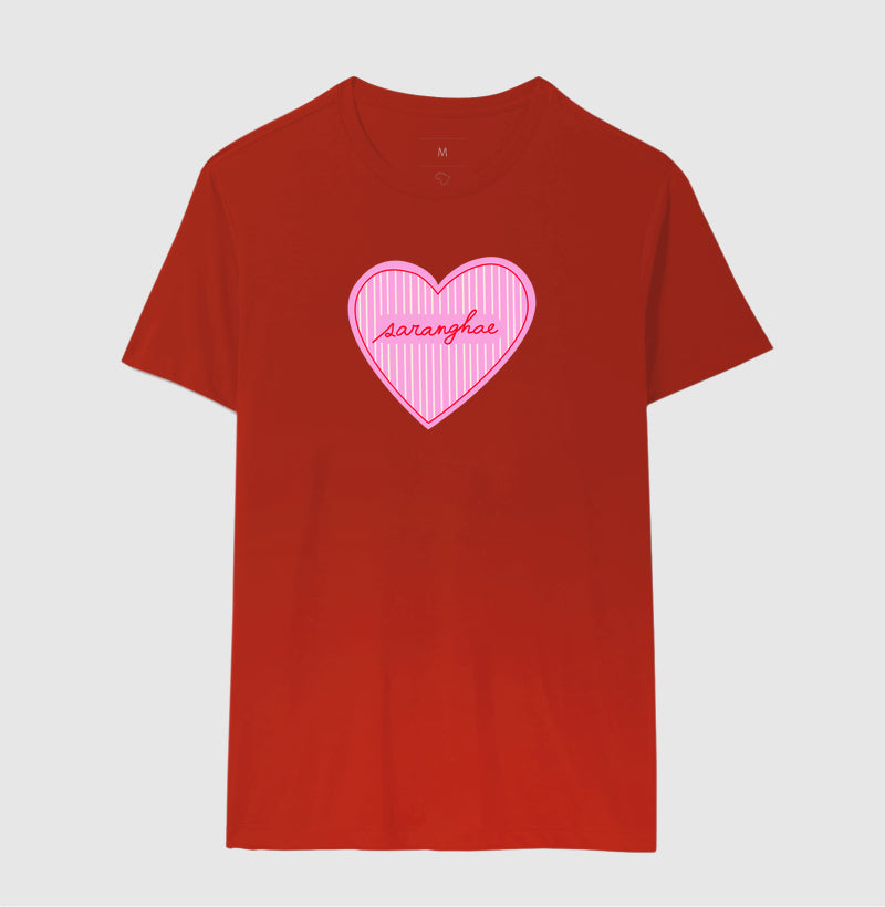 Camisa Coração Saranghae